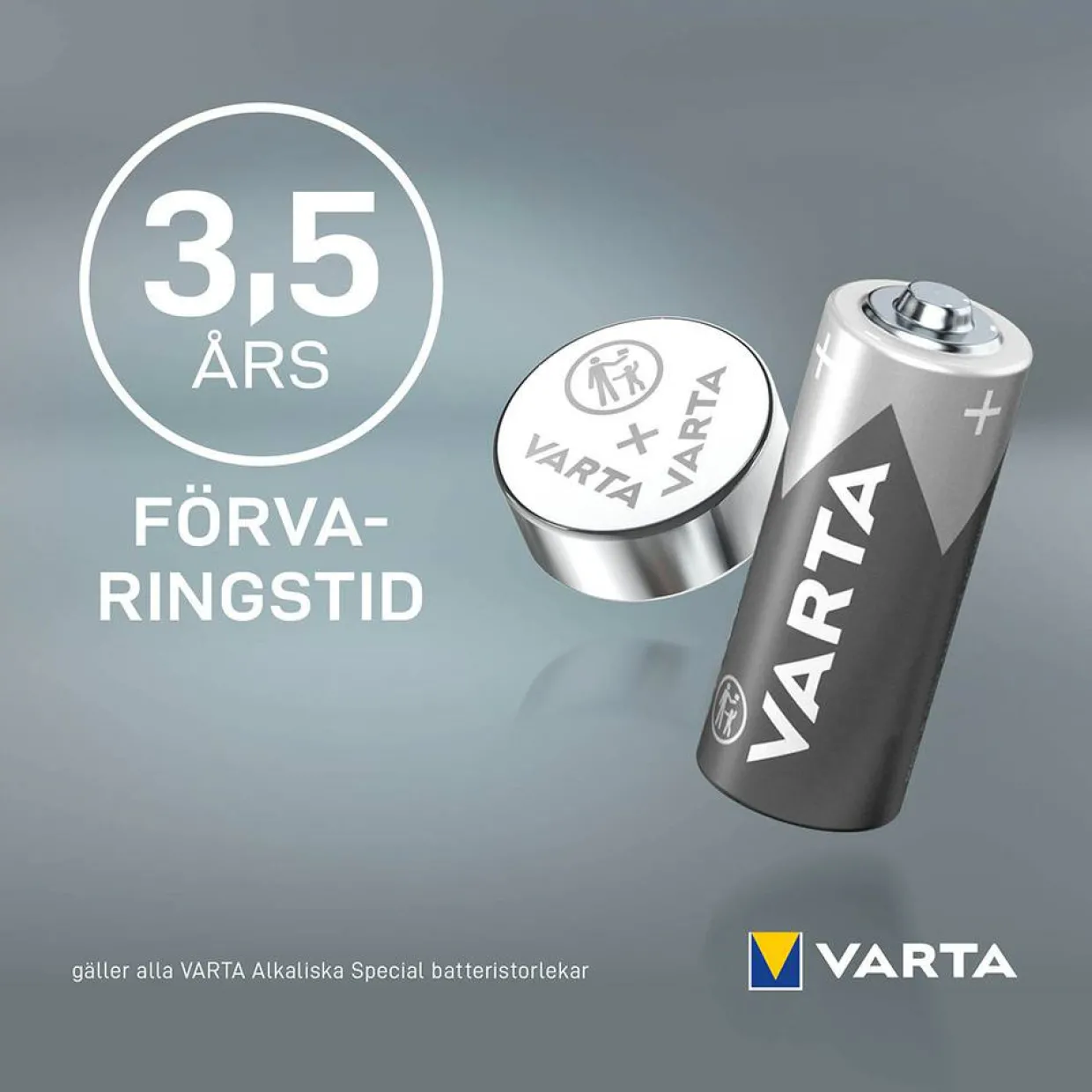 Alkaliska V13GA/LR44 2-Pack