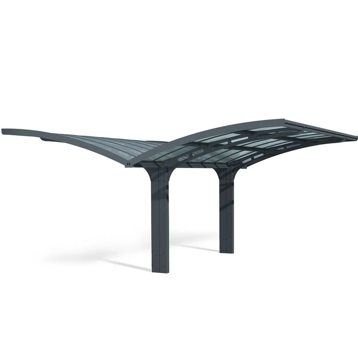 Arizona Breeze Carport I Metall 6x5 m