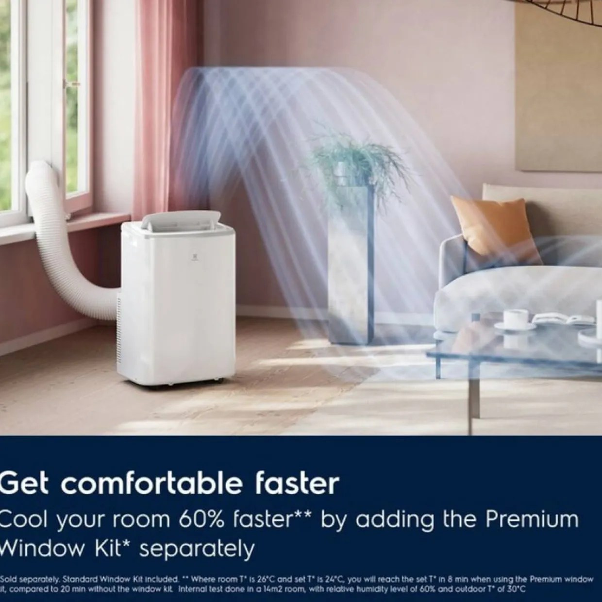Comfort 600 EXP34U339CW Portabel AC