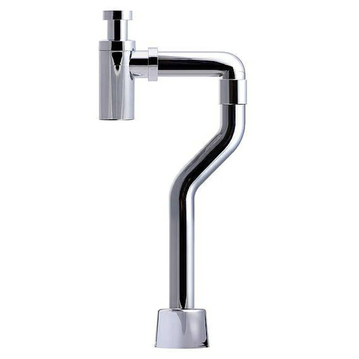 Design S-böj G32xØ40 Krom