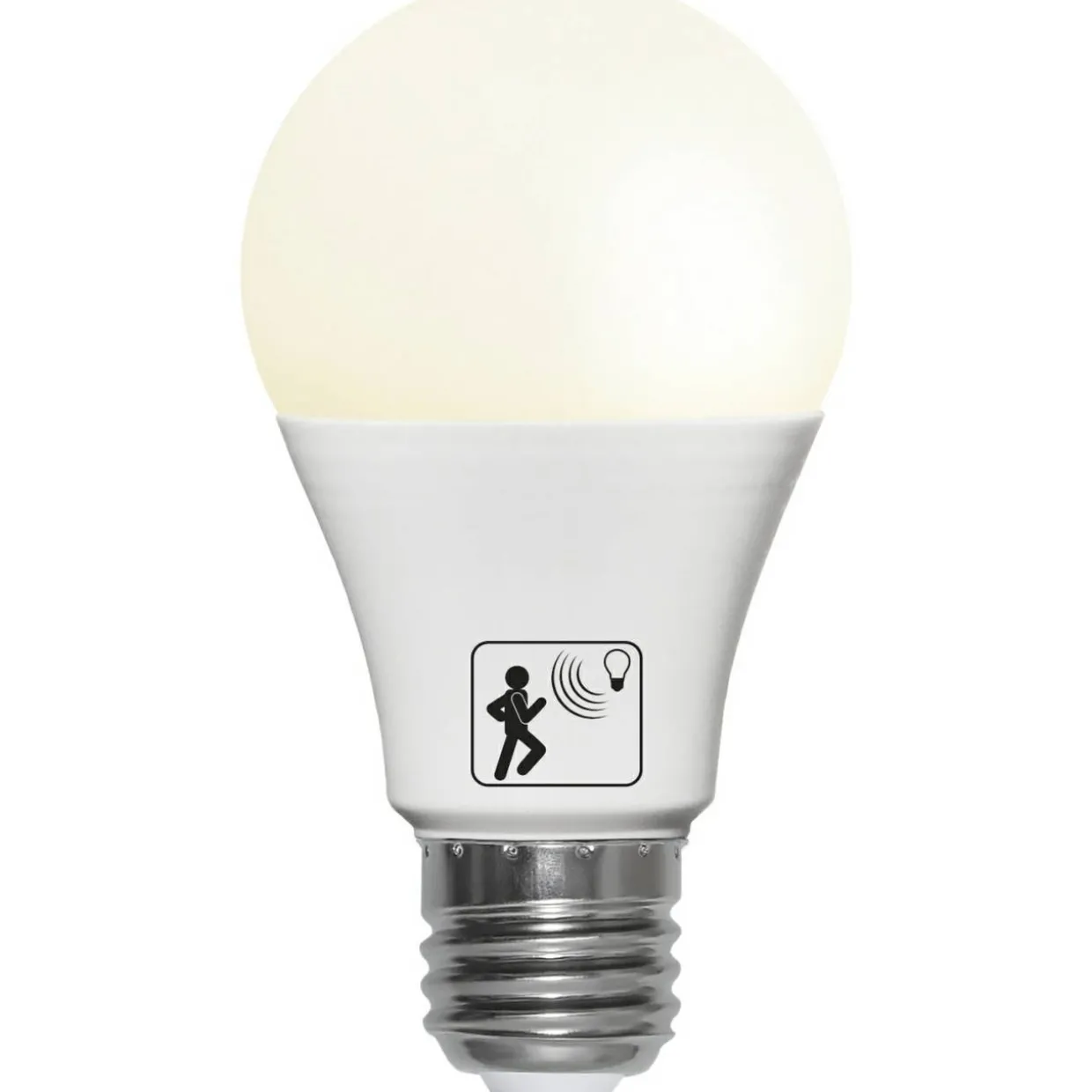 E27 A60 Motion Twilight Sensor Opal 4,8W