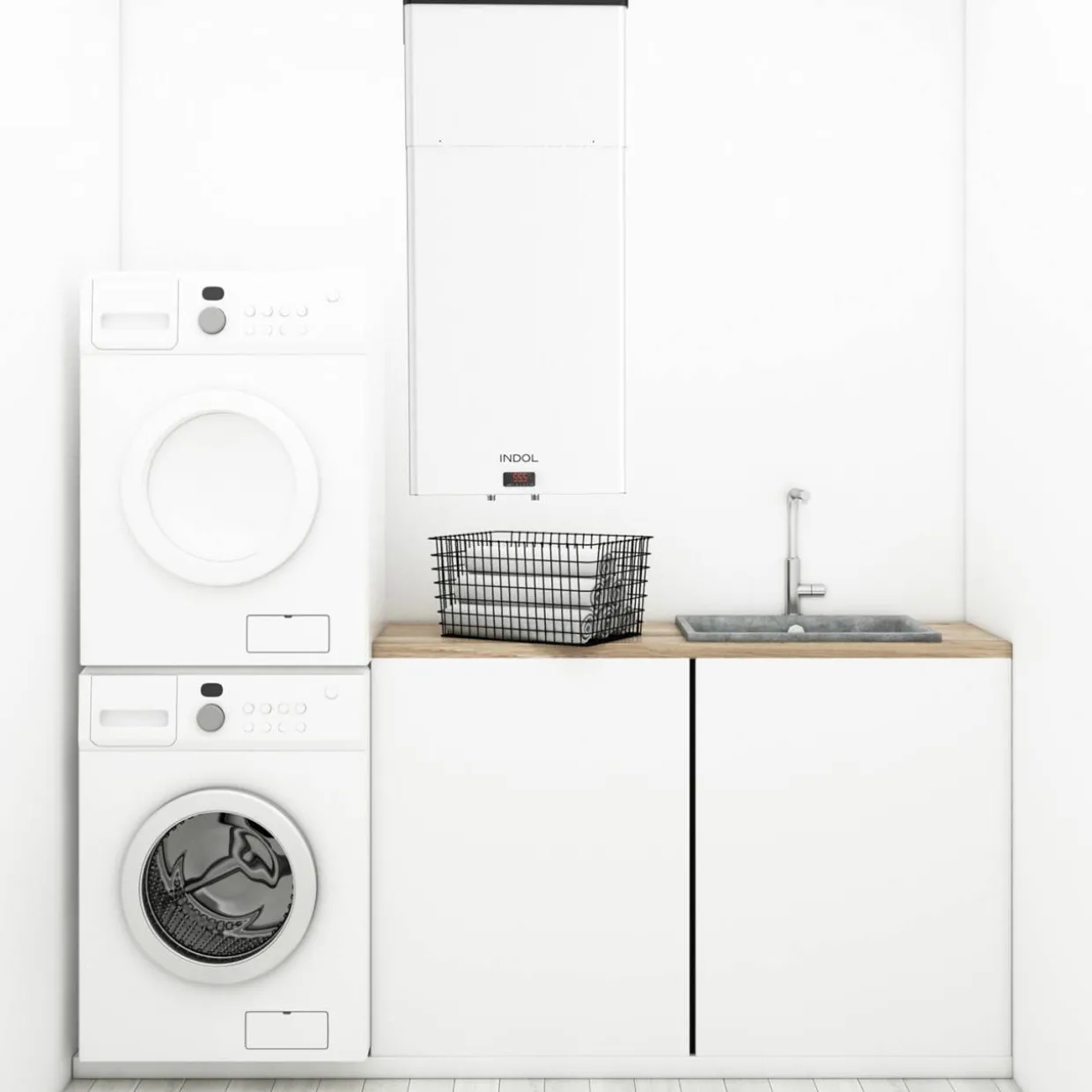 EcoHeat 100 Wifi-Styrd 118L