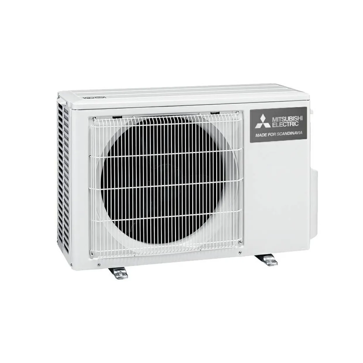 Electric Hero 2.0 LN25 6,3kW Värme SCOP 5,2 Luftvärmepump Paket med Fjäderdämpare