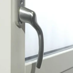 Enkeldörr 3-Glas Aluminium
