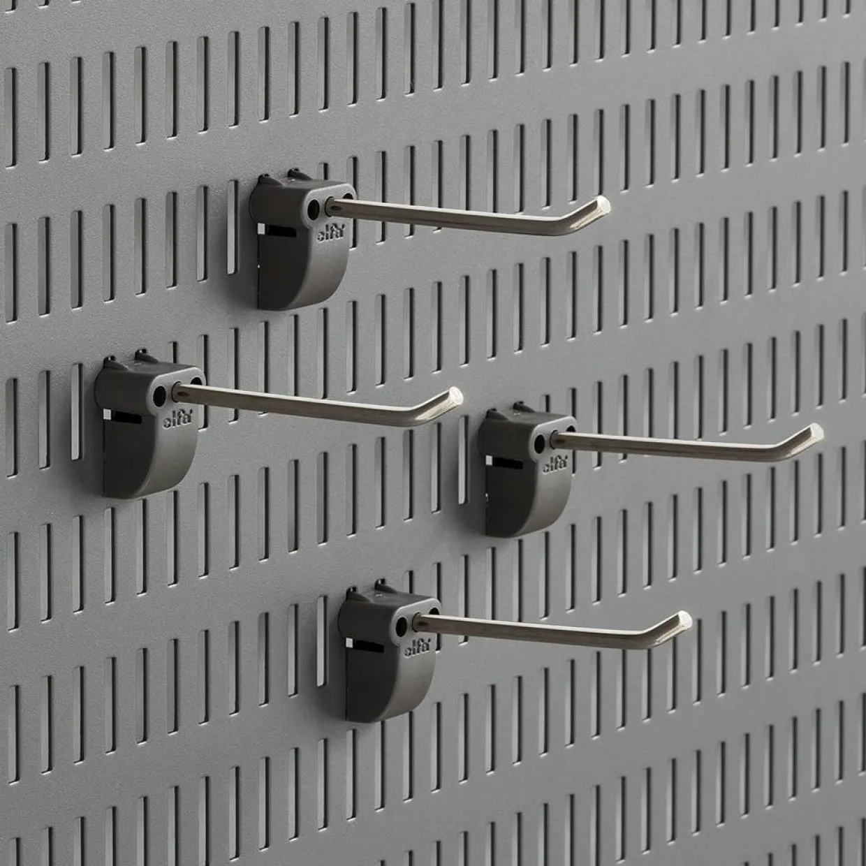 Garage+ Lång Rak 4-pack