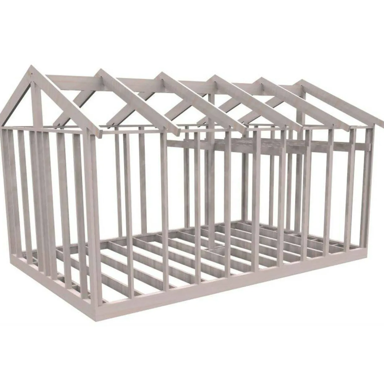 22 grader Med Loft 6000x3940 mm Färdiga Sektioner