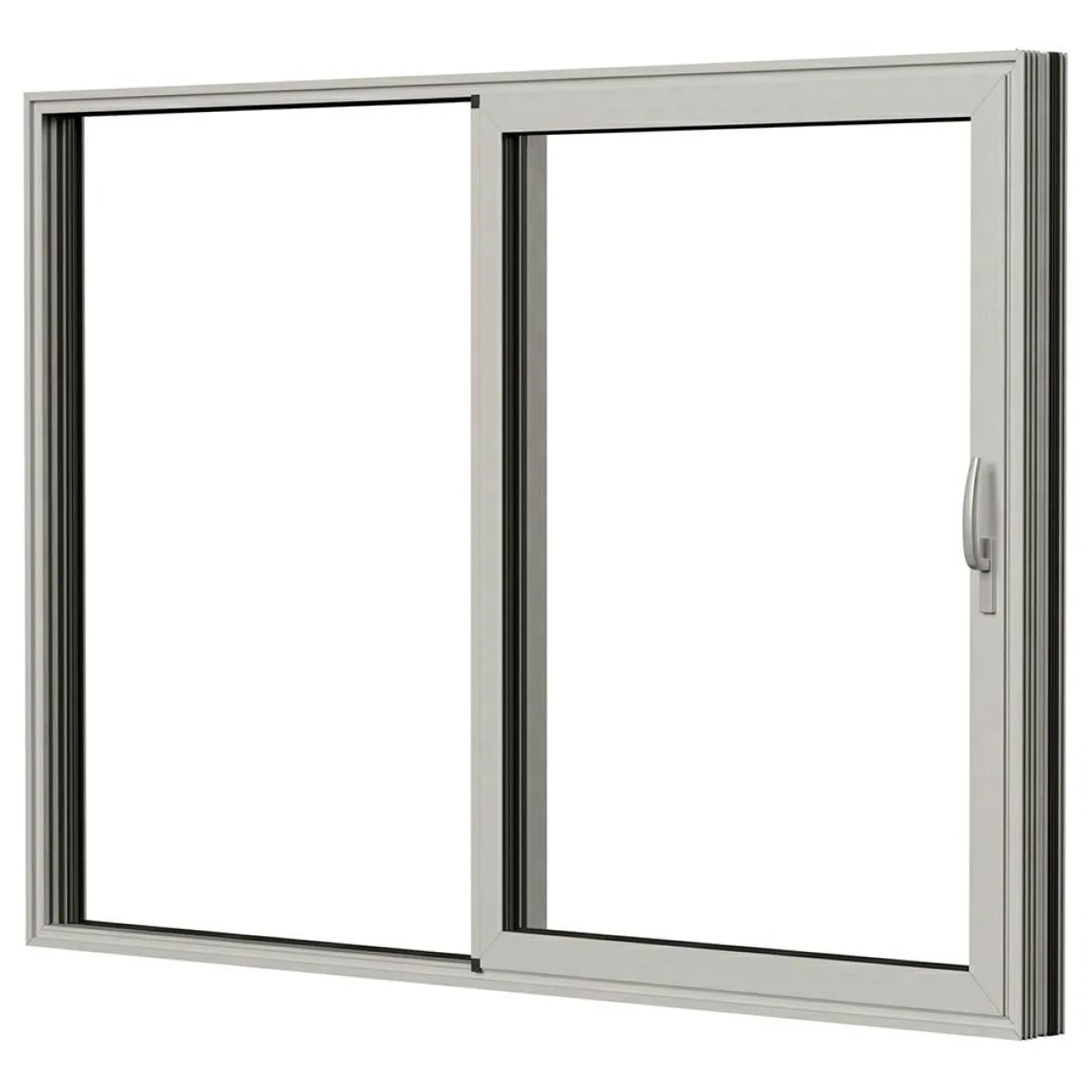 HelAlu Aluminium 2-Delad Enkelspår