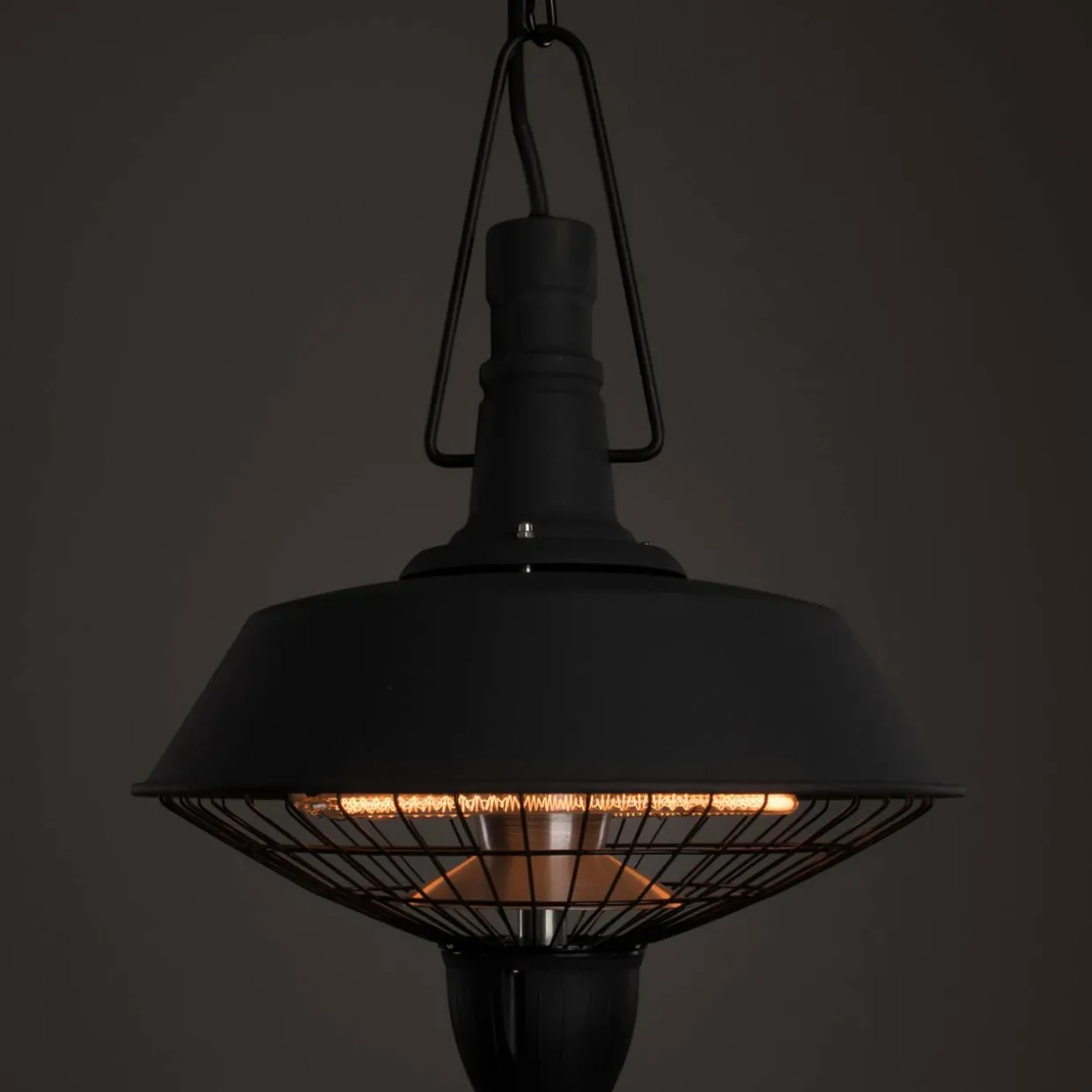 Indus RSH16, Infravärmare för Balkong & Terrass, Svart 3000W
