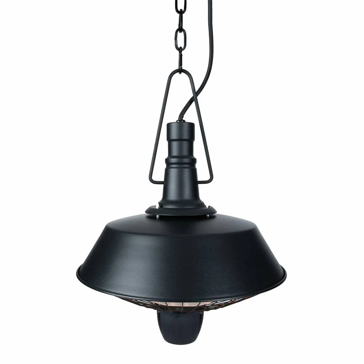 Indus RSH16, Infravärmare för Balkong & Terrass, Svart 3000W
