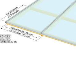 Isolux Opal Komplett Tak