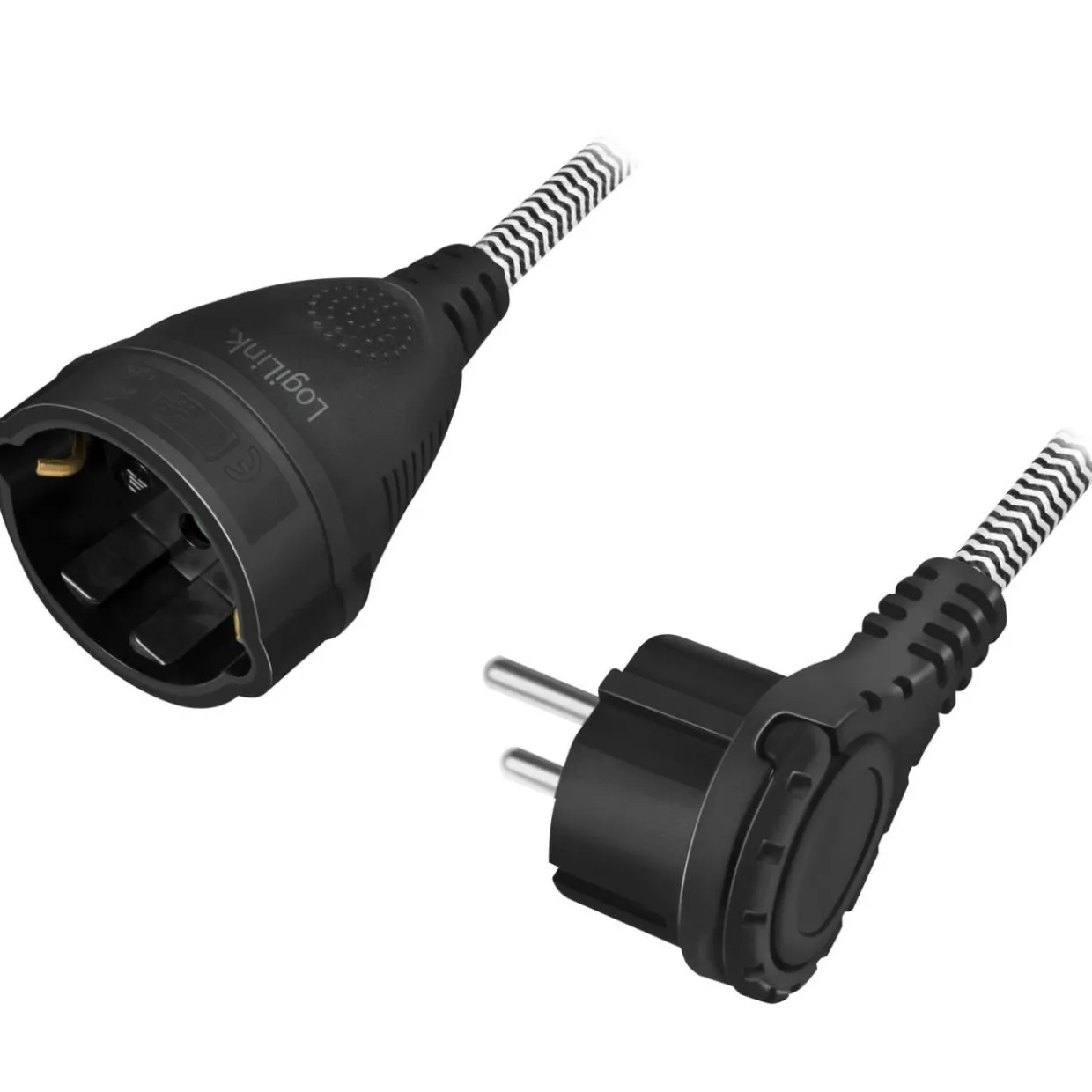 Jordad Textilkabel 3 m