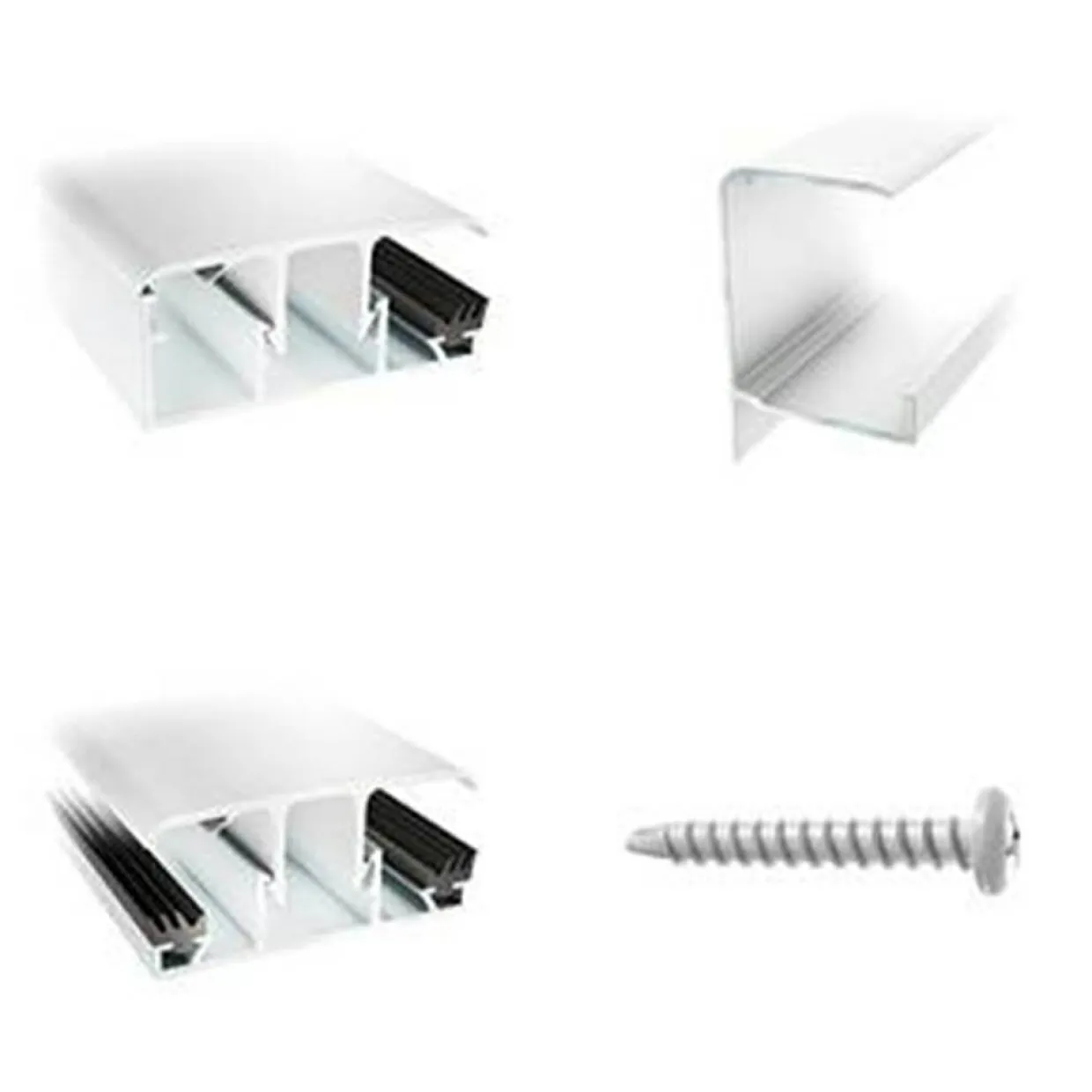 Komplett Pulpettak 10 mm Klar