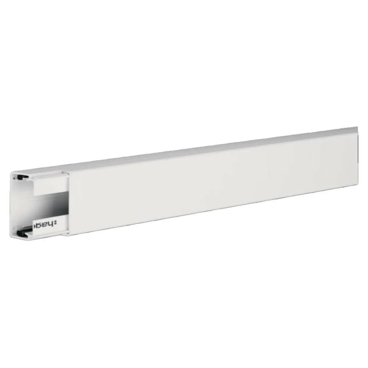 LFH 30 x 45 mm 2 meter Halogenfri Vit RAL 9016