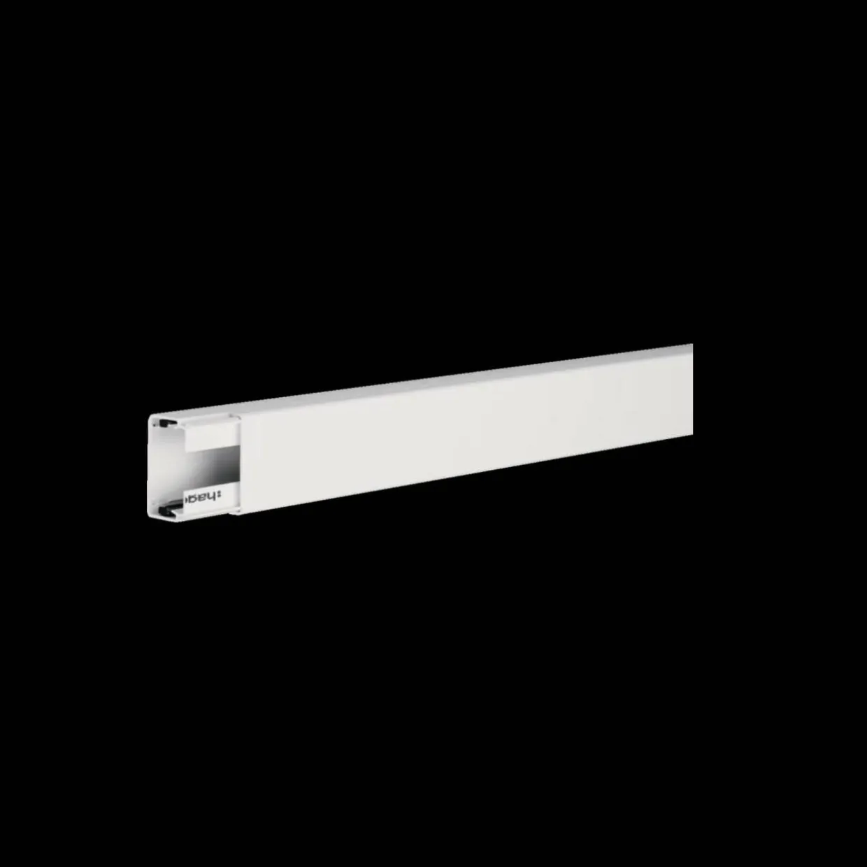 LFH 30 x 45 mm 2 meter Halogenfri Vit RAL 9016