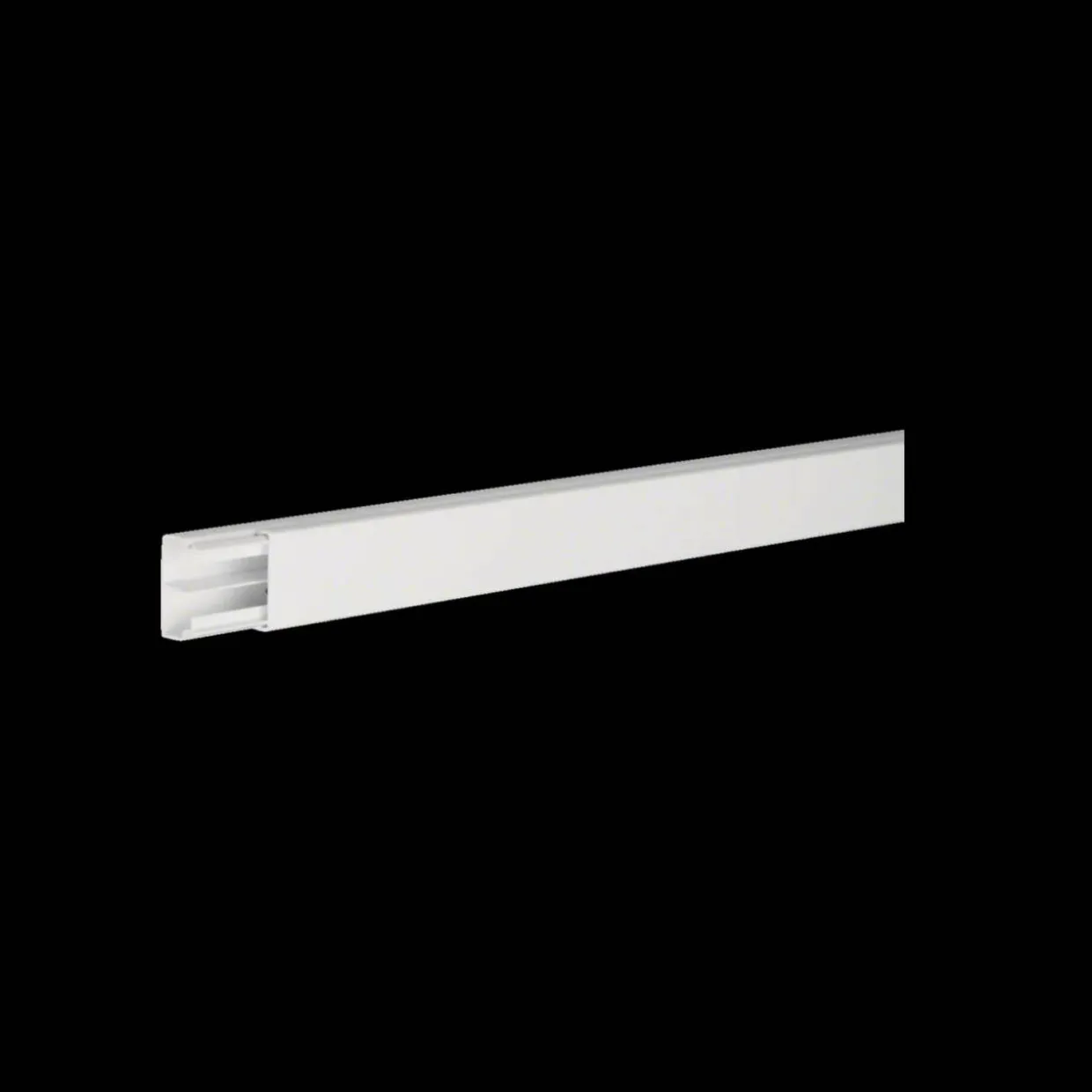 LF 20 x 33 mm 2-fack PVC 2 meter Vit RAL 9016
