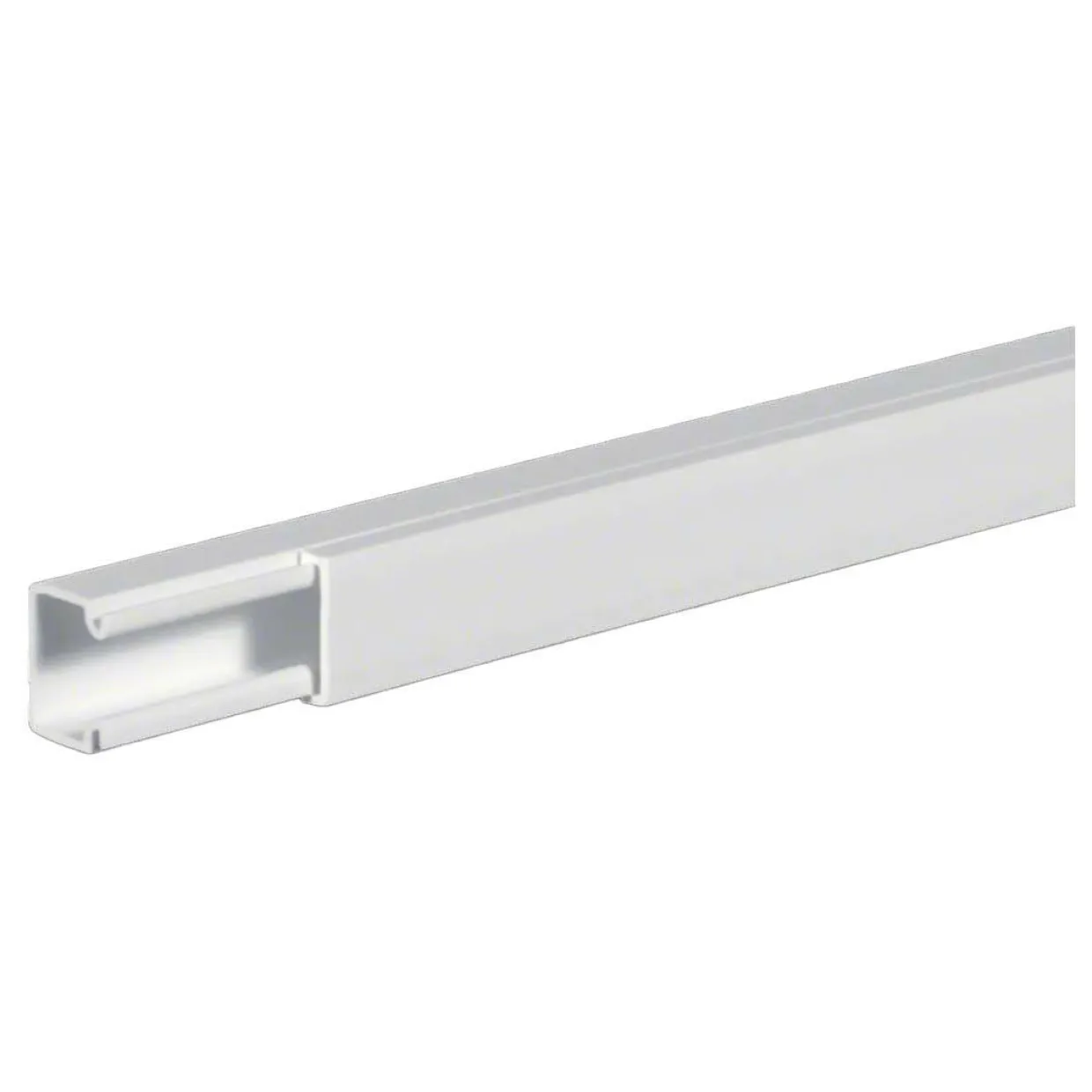 LF 10 x 12 mm 2 meter PVC Vit RAL 9016