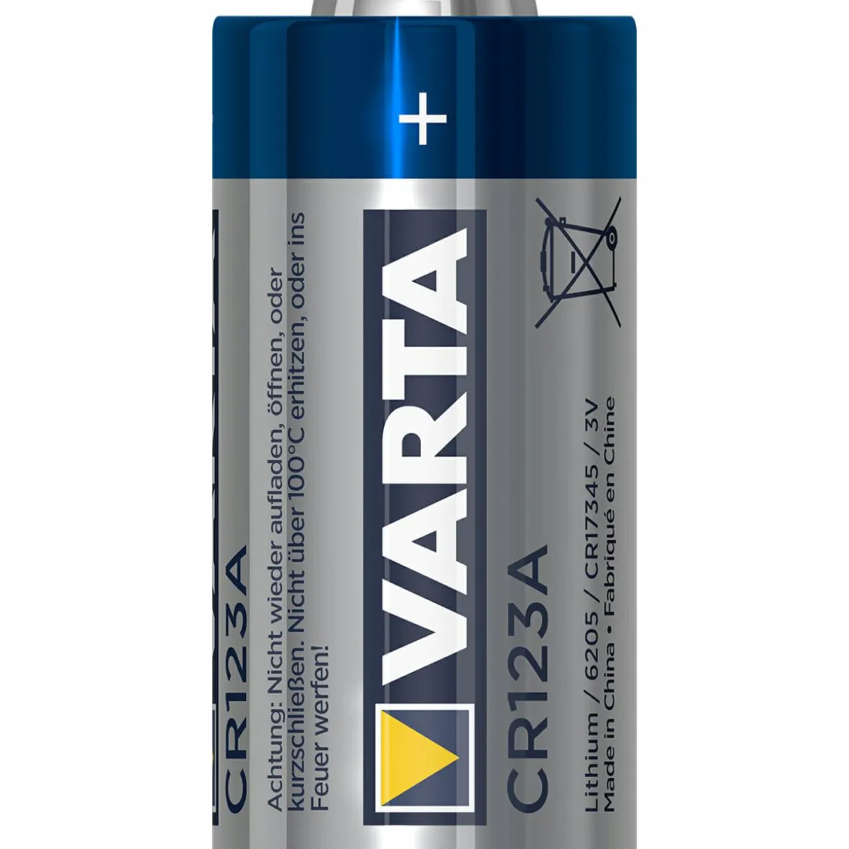 Litium CR123A 2-Pack