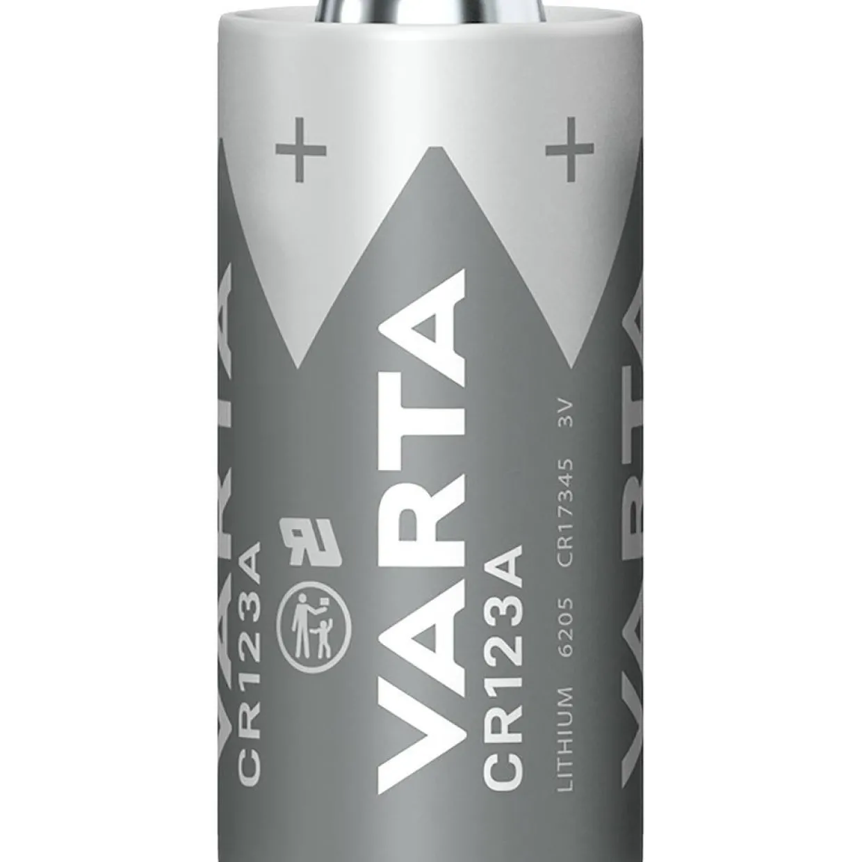 Litium CR123A 2-Pack