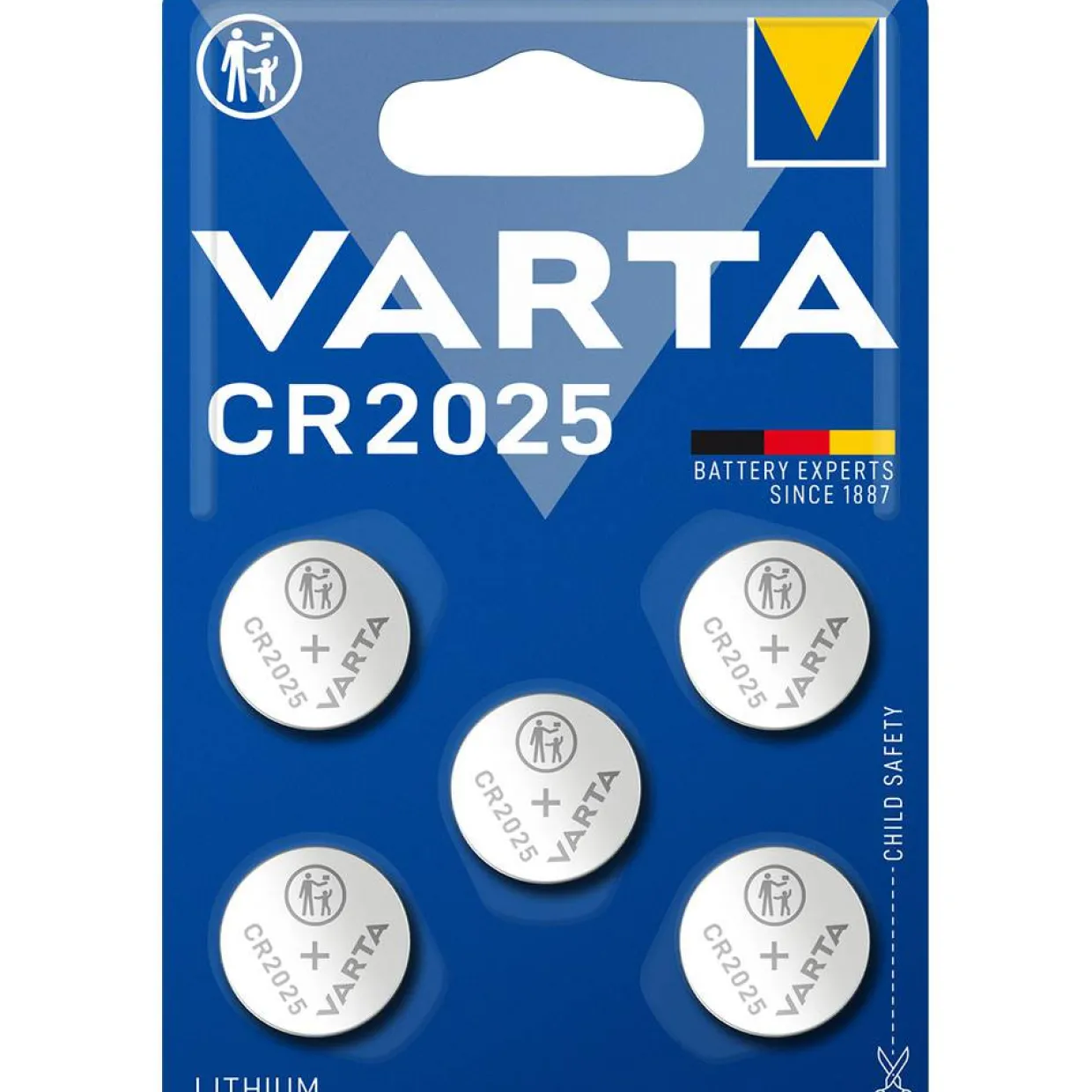 Litium CR2025 5-Pack