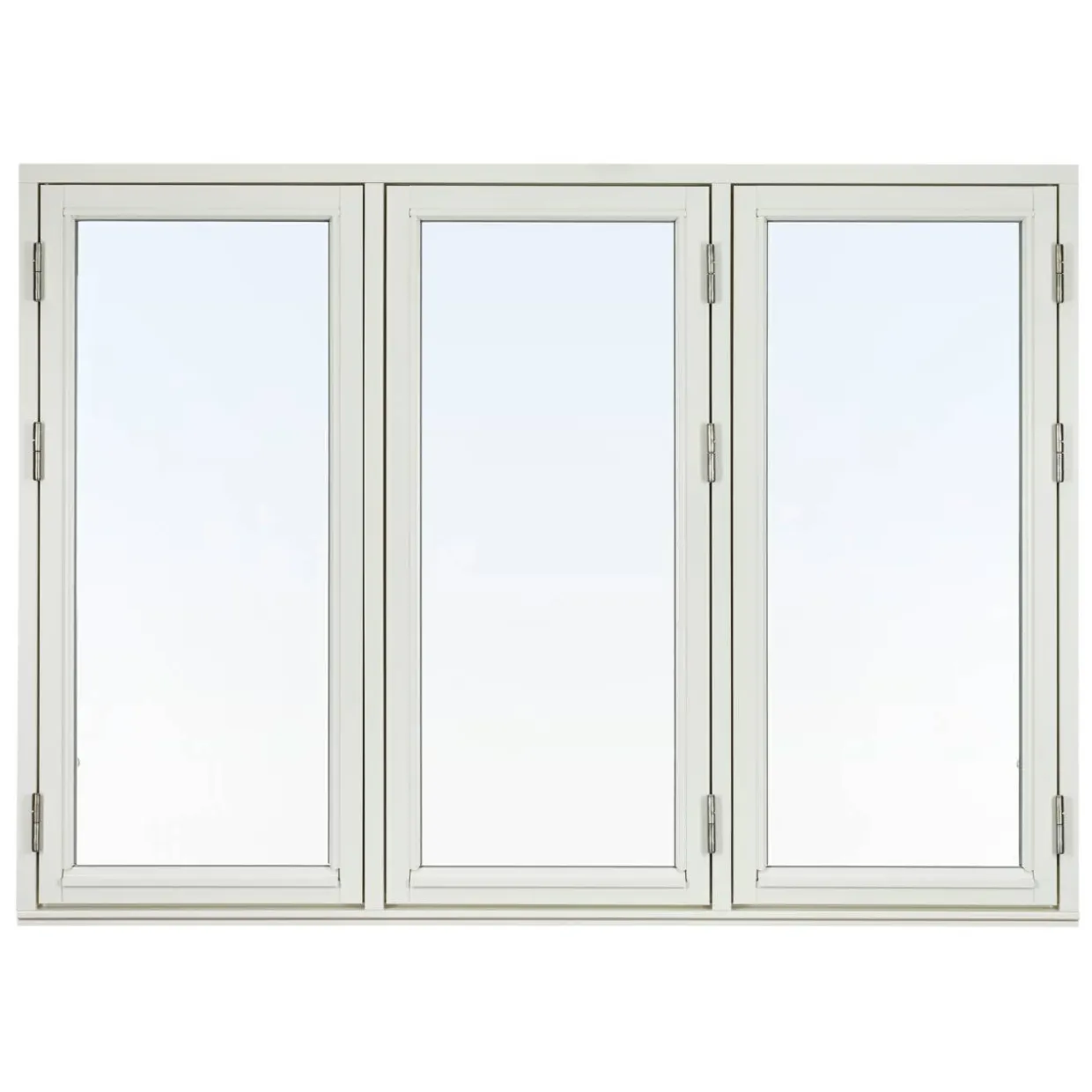 3-Luft Trä 2-Glas Rund Profil