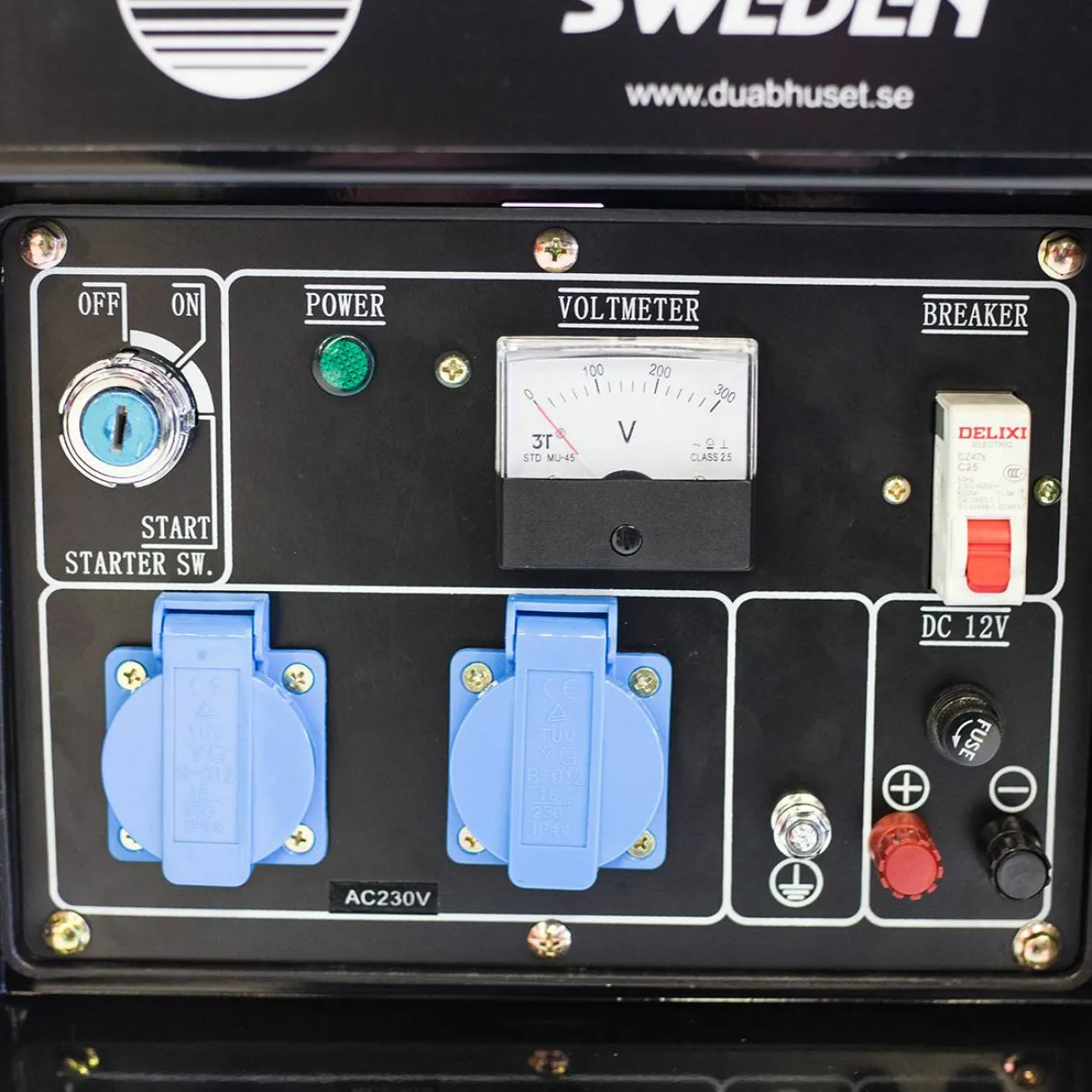 MDG6000CLE 1-fas Diesel fjärrstart