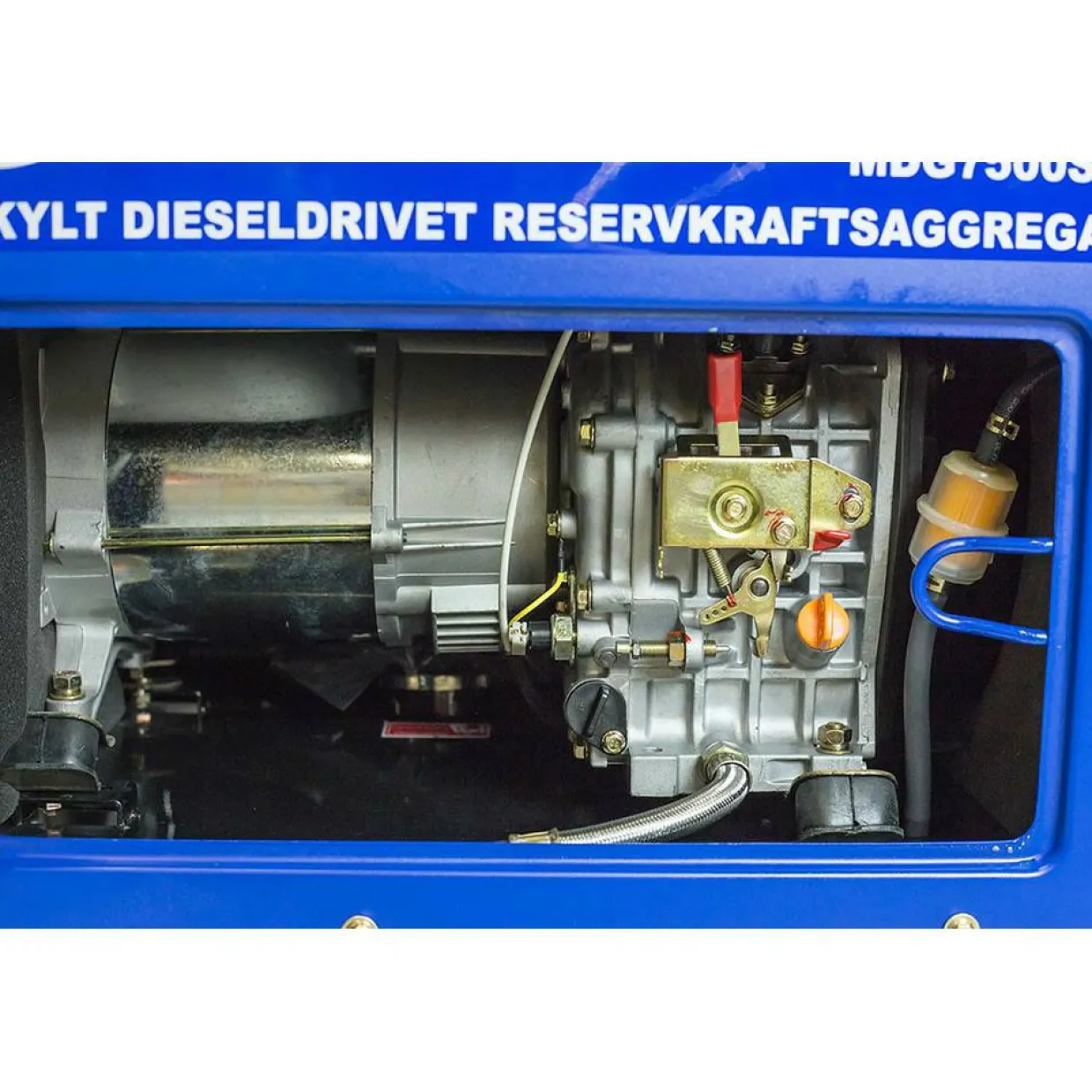 MDG7500S-3 3-fas Diesel tystgående
