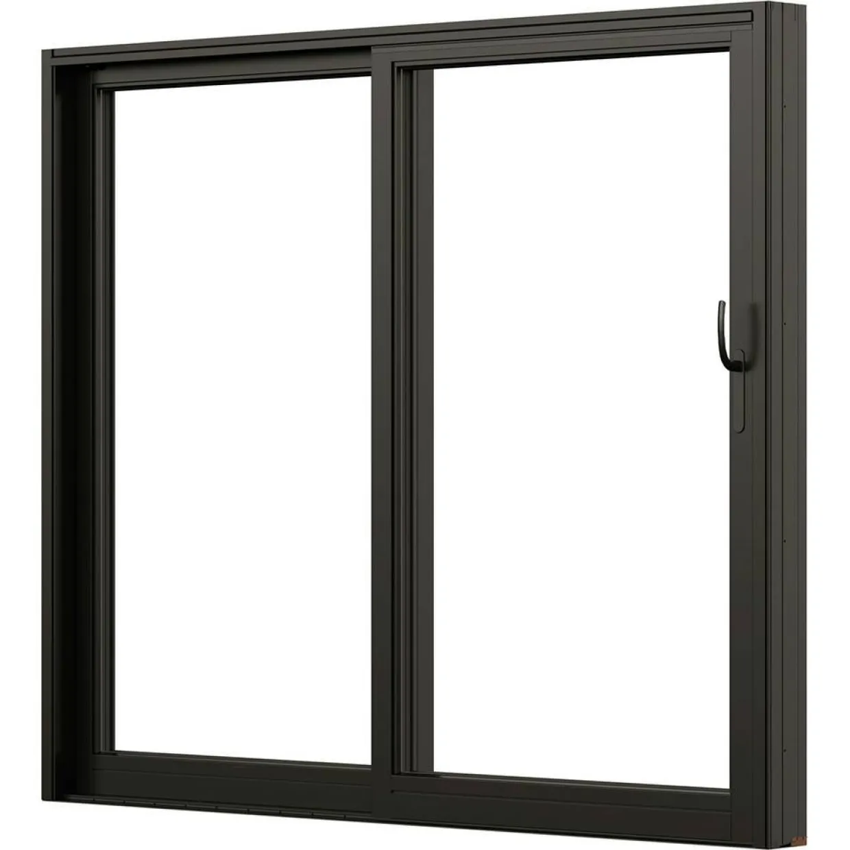 NTech Aluminium 2-Delad BlackLine Svart