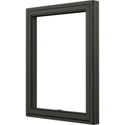 NTech 3-Glas Aluminium BlackLine Svart