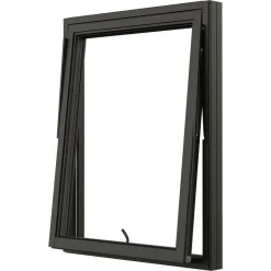 NTech 3-Glas Aluminium BlackLine Svart