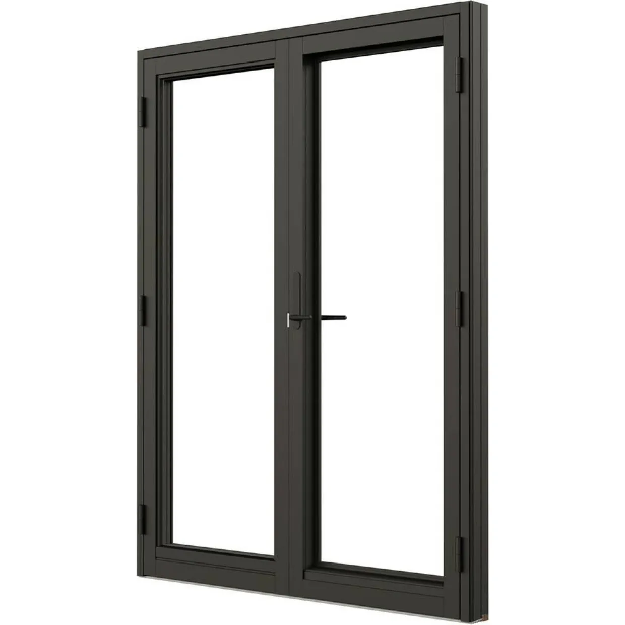 NTech Helglasad Aluminium BlackLine Svart