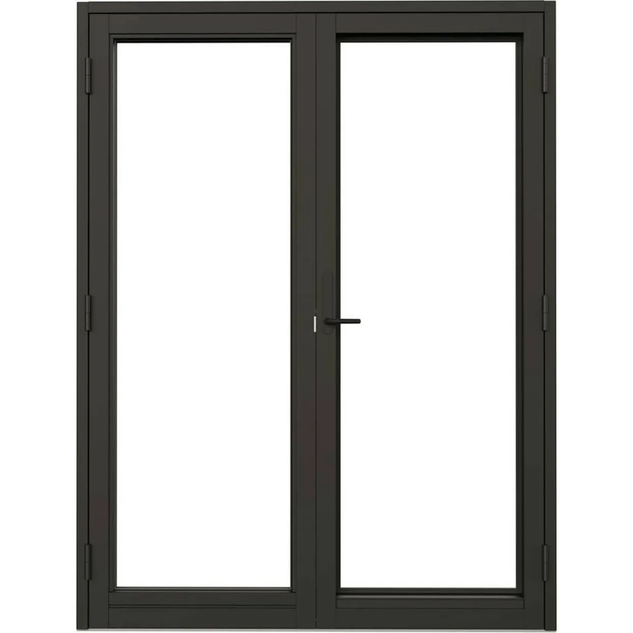 NTech Helglasad Aluminium BlackLine Svart