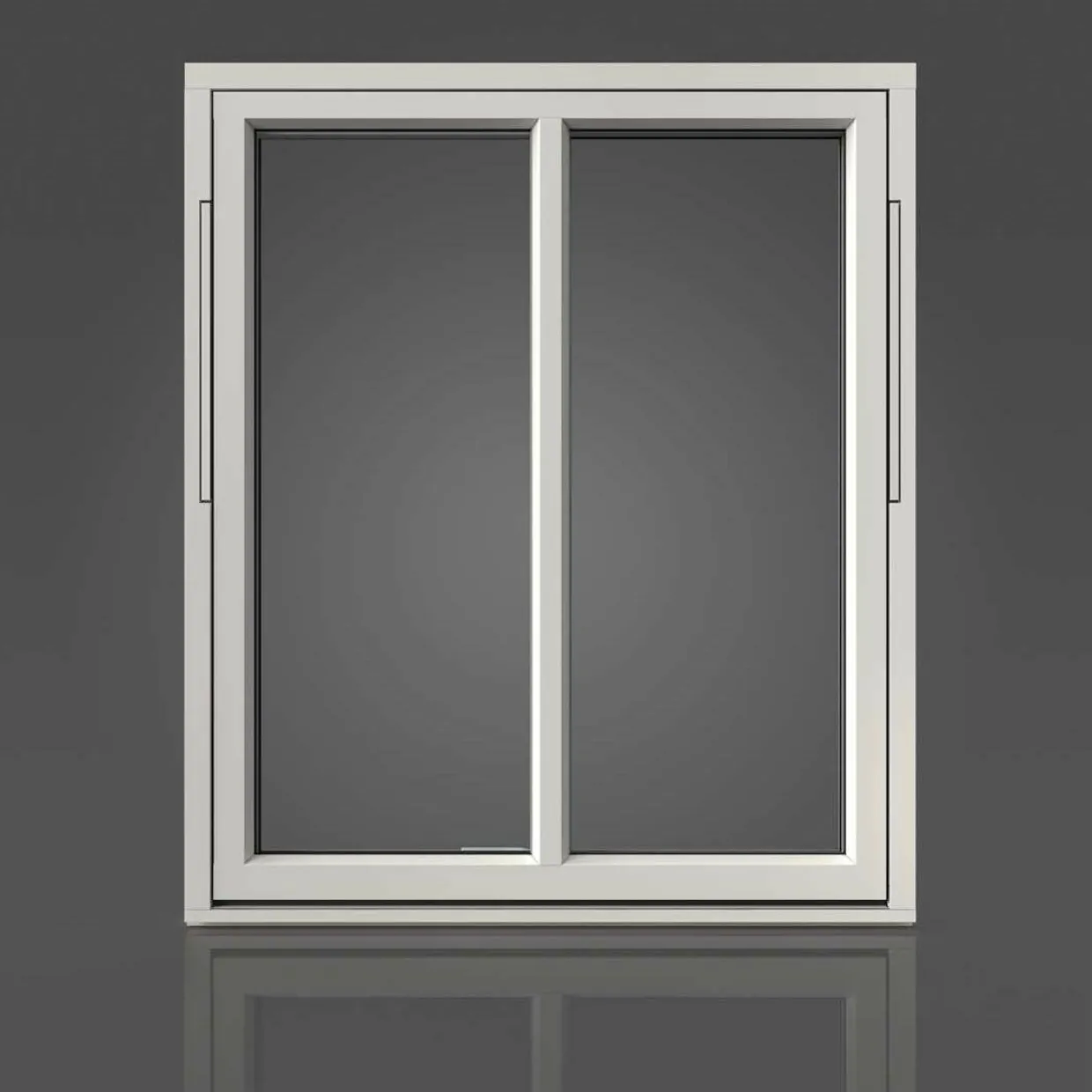 Original Alu 100 3-Glas Bågpost Lagerfört