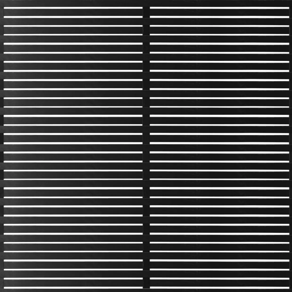Osaka 180x180 cm Tryckimpregnerad grundmålad svart