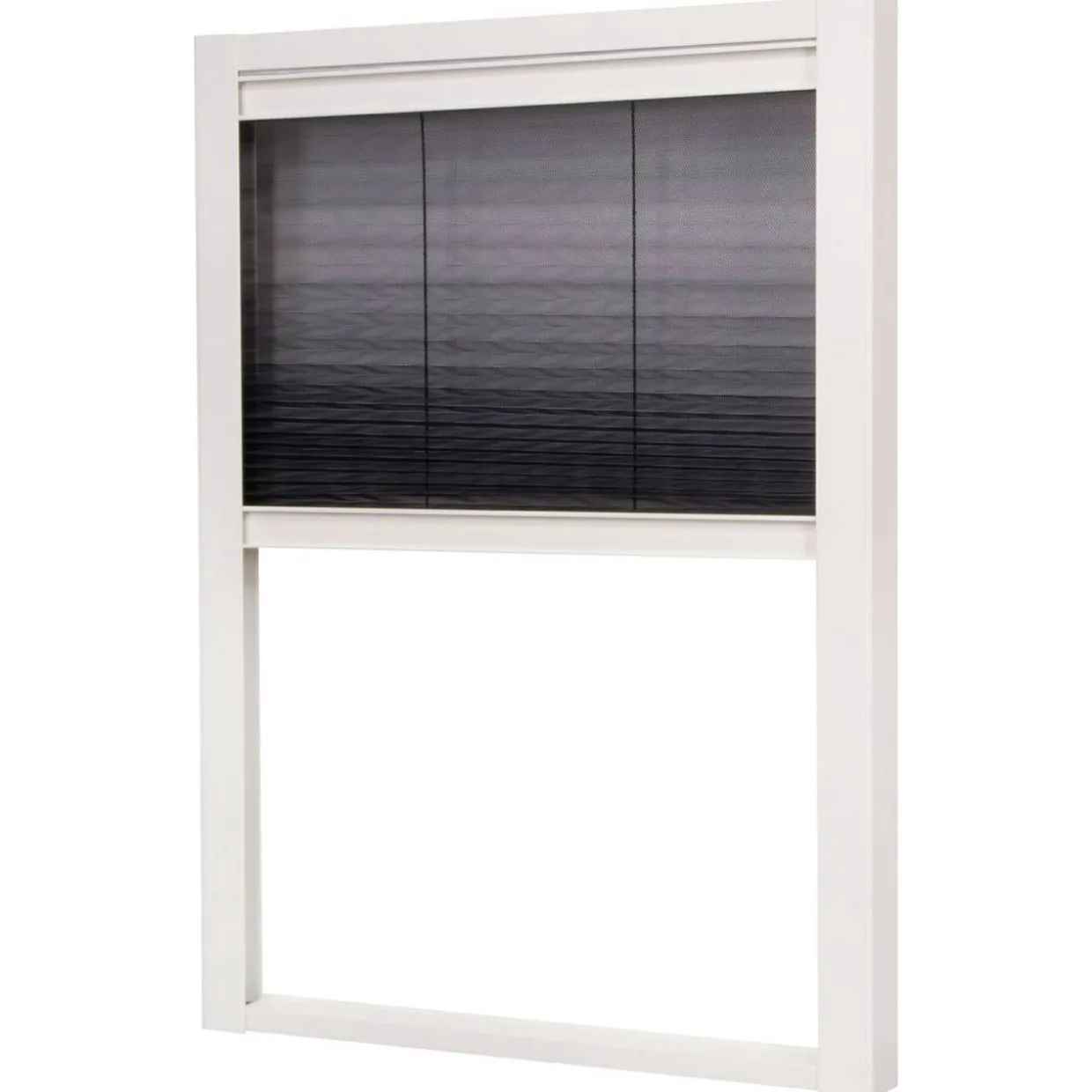 Plisserat Duo Fönster 1230X1600 mm Vit