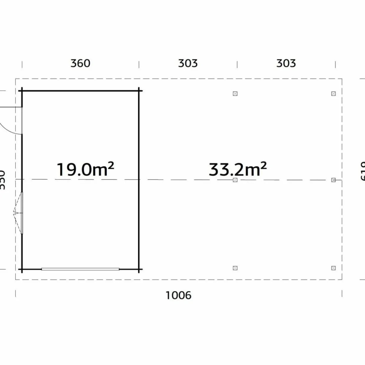 Roger med Carport 53,1 m2