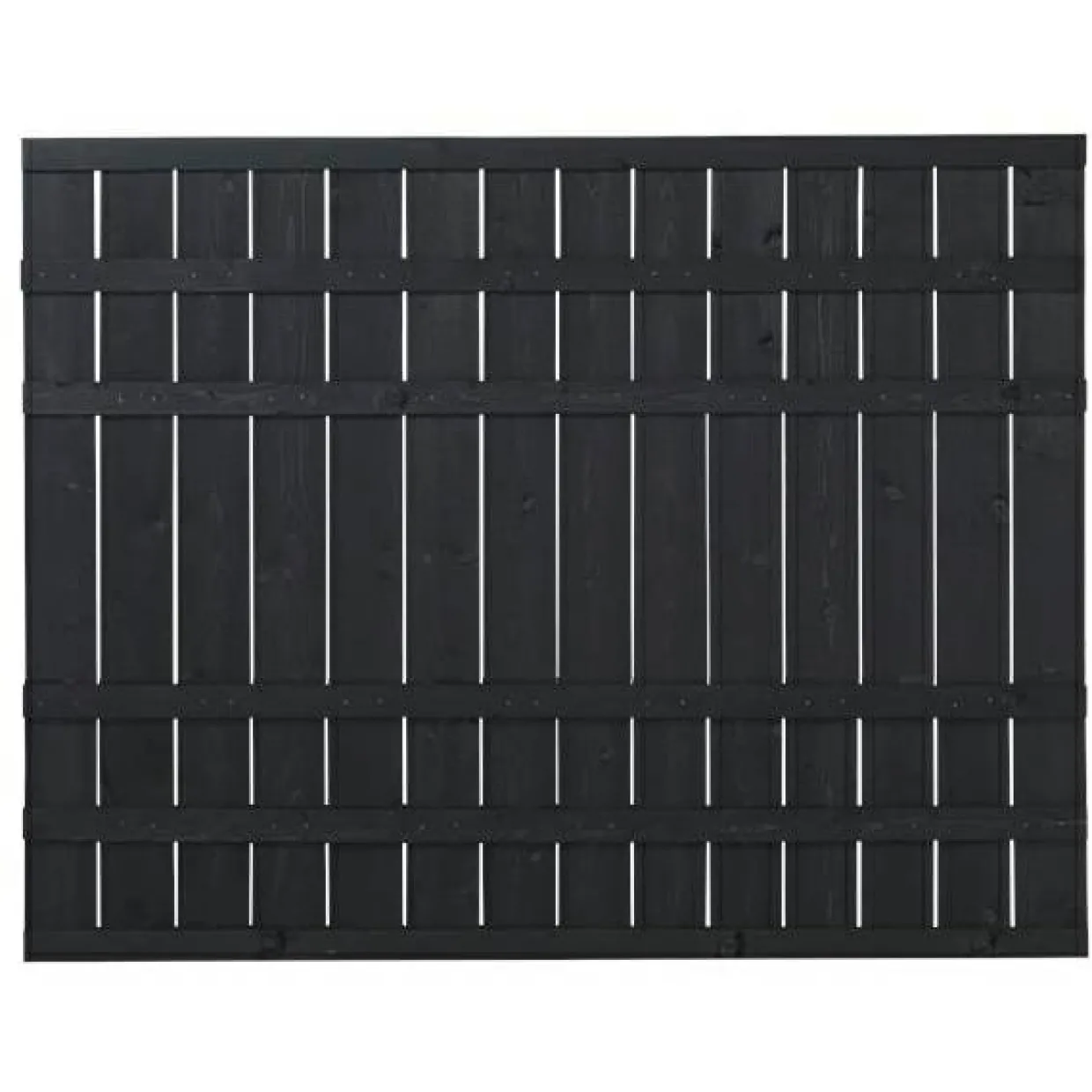 Rustik 180x138 cm Svart