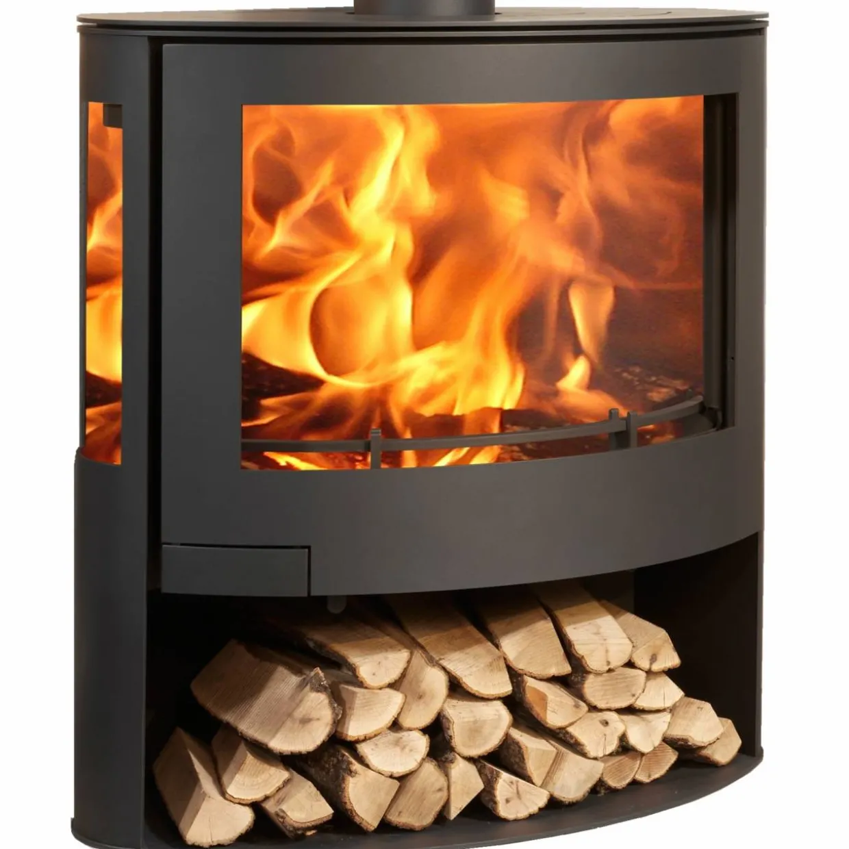 Sky EcoDesign Fristående med Sidoglas 7,8kW