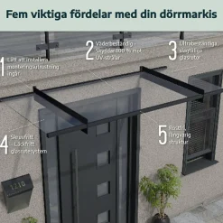 Sophia XL Grå Klar 1,4 X 7 m