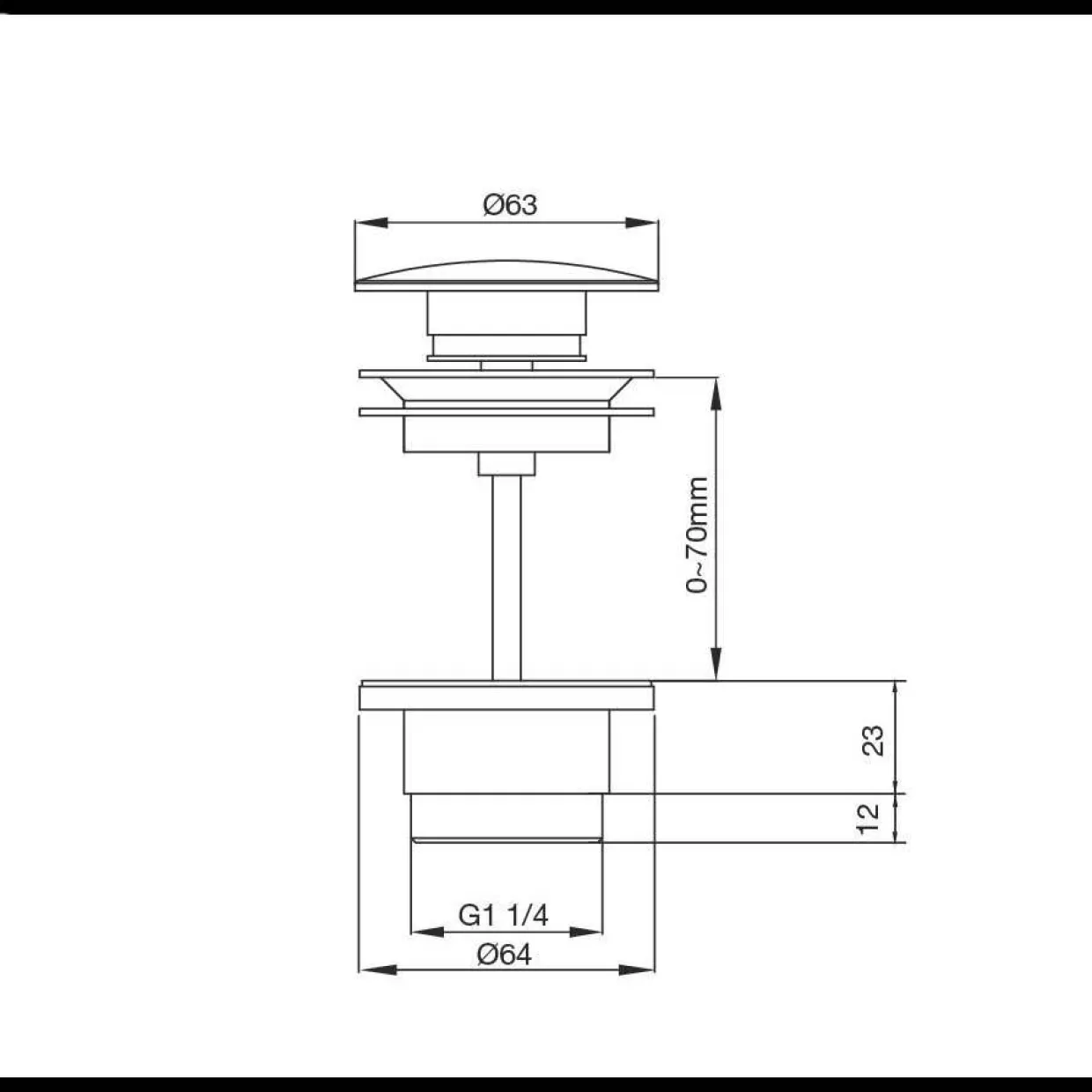 Steel Pop-up Universal Duo