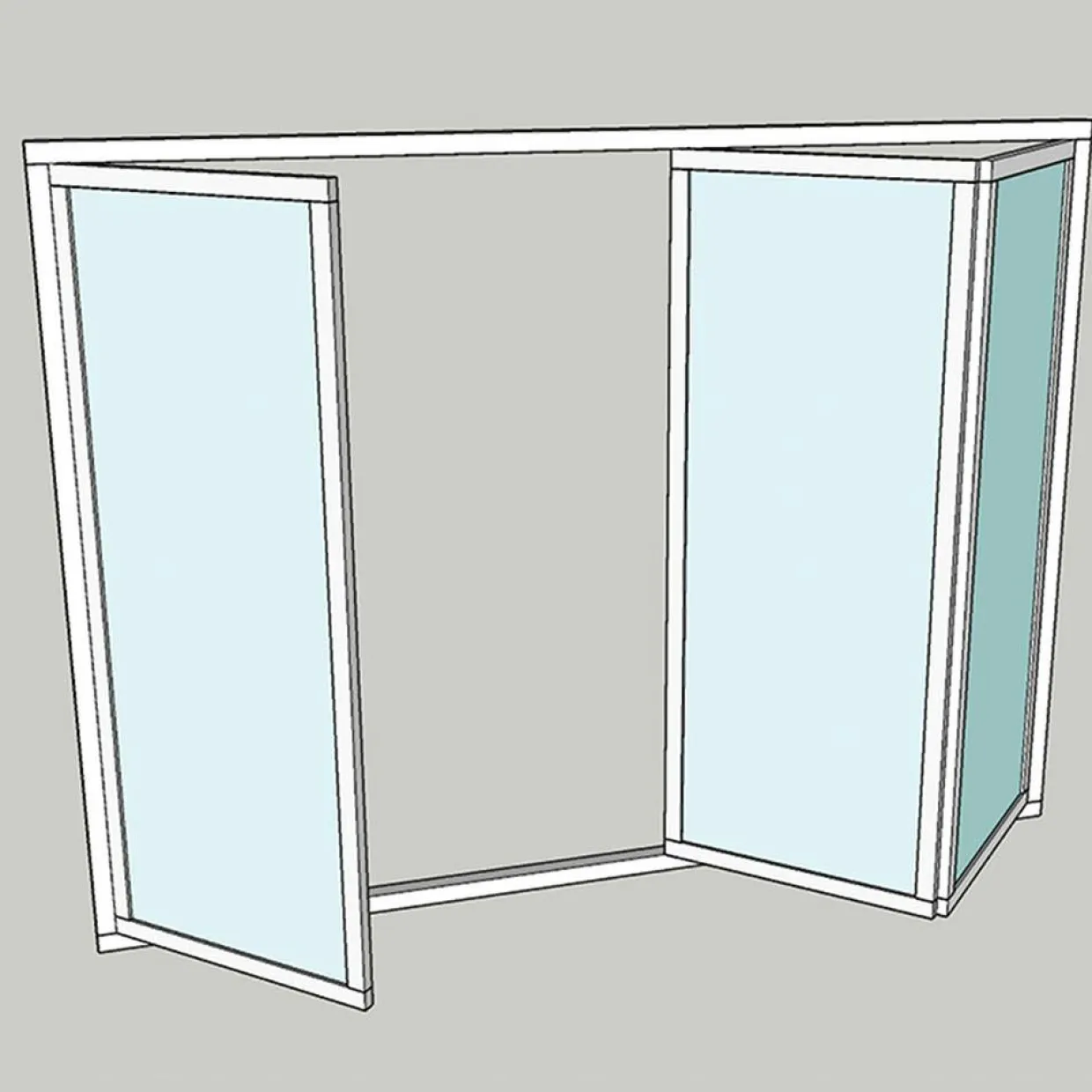 Sunroom s75 3-Glas 3-Delad