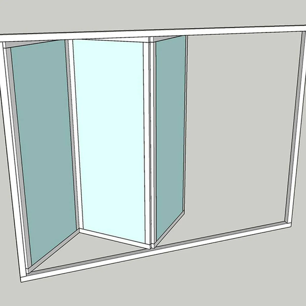 Sunroom s75 3-Glas 3-Delad