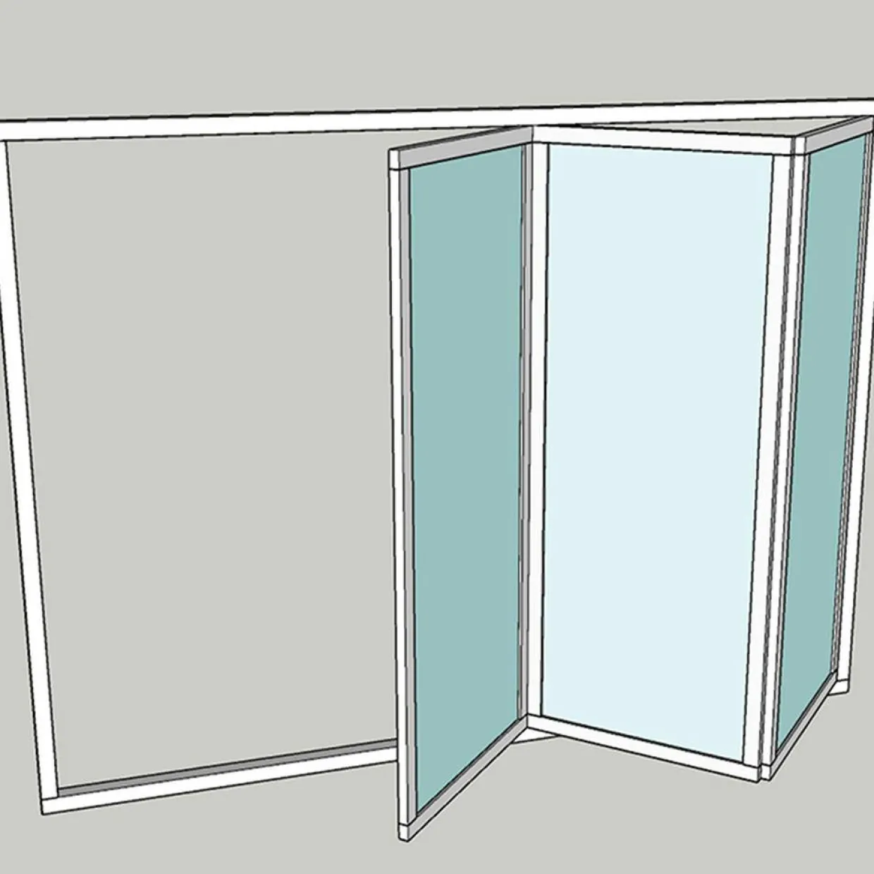 Sunroom s75 3-Glas 3-Delad