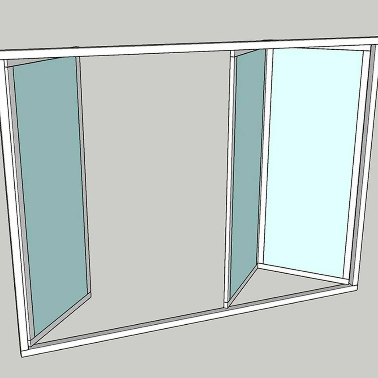 Sunroom s75 3-Glas 3-Delad