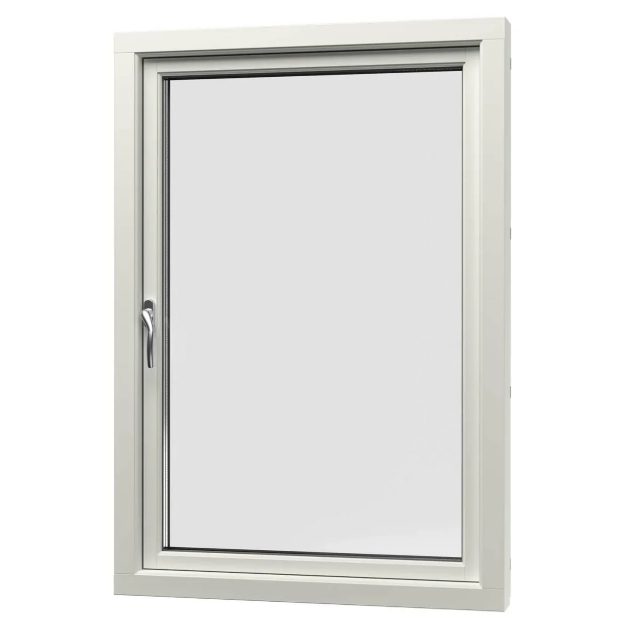 Svanenmärkt Aluminiumbeklätt Trä 3-Glas