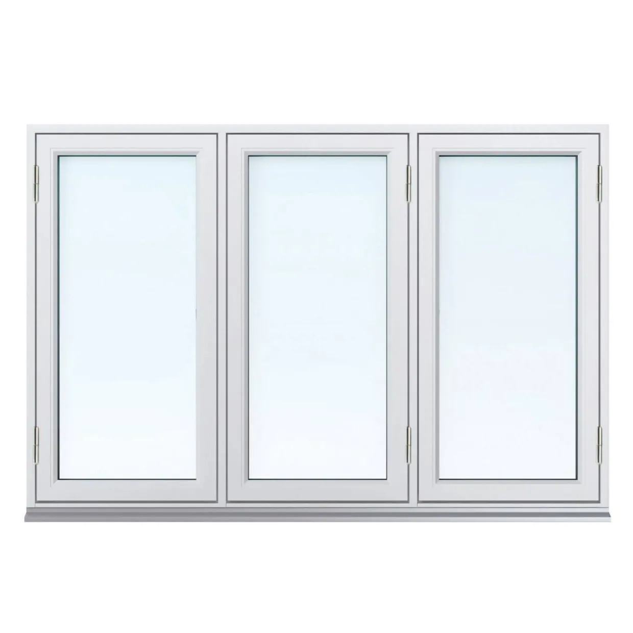 Svanenmärkt 3-Luft Aluminiumbeklätt Trä 3-Glas