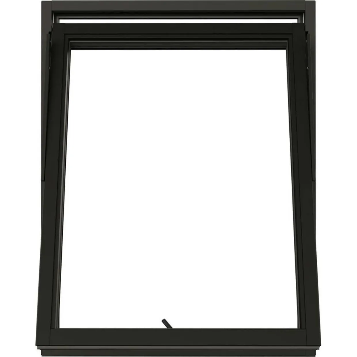 Svanenmärkt NTech 3-Glas Aluminium BlackLine Svart