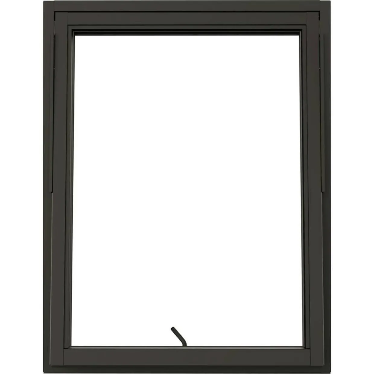 Svanenmärkt NTech 3-Glas Aluminium BlackLine Svart