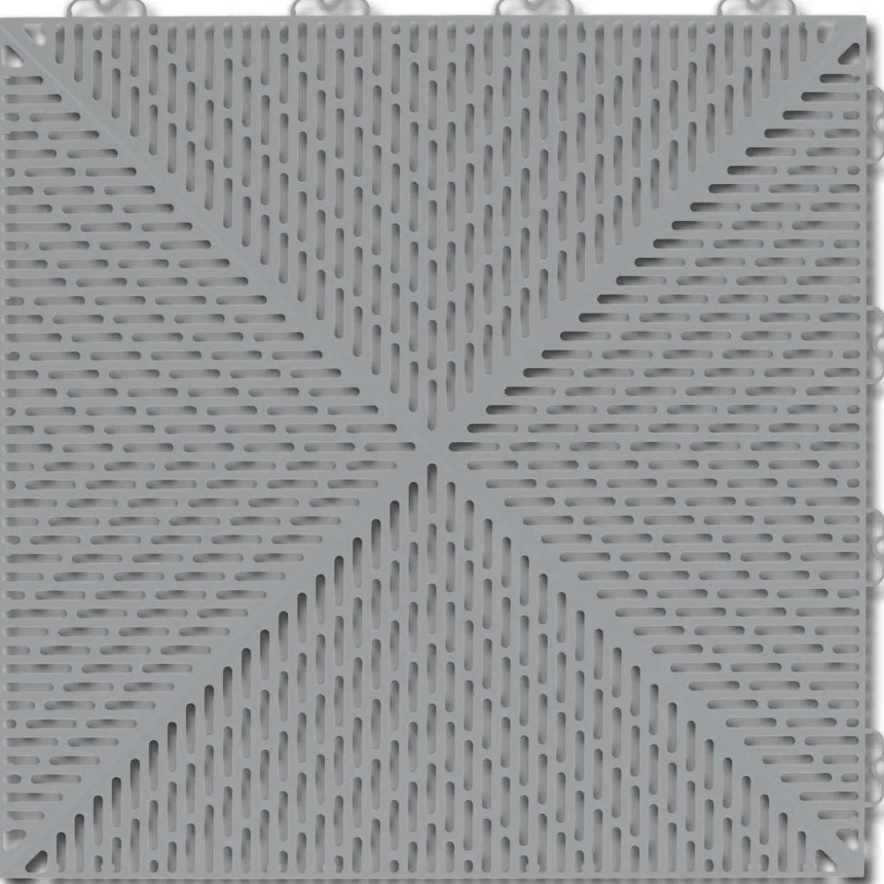 Unique Stone Grey Golvtrall i Plast