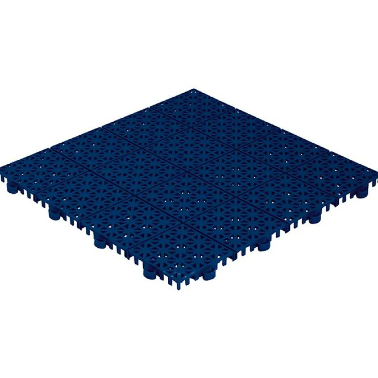 Universa Peacock Blue Golvtrall i Plast