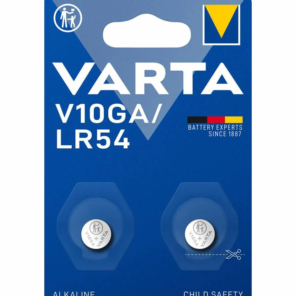 V10GA/LR54 1,5V 2-pack